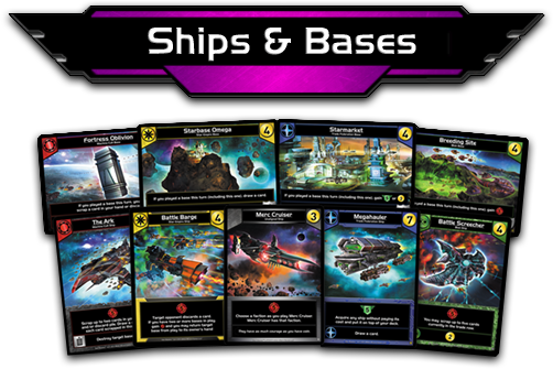 Year One Promos Ships and Bases