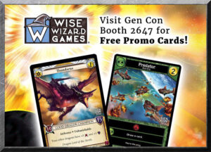 Promo cards for Gen Con