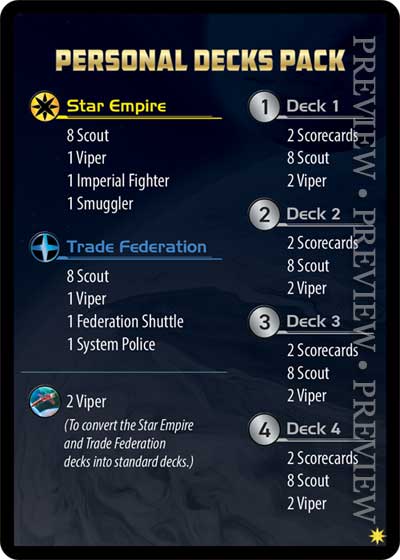 Personal Decks Pack