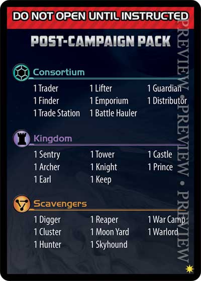 Post-Campaign Pack